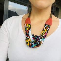 Collier brins noués - Mon labo couture