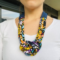 Collier brins noués - Mon labo couture