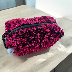 Trousse scintillante_Rose fushia